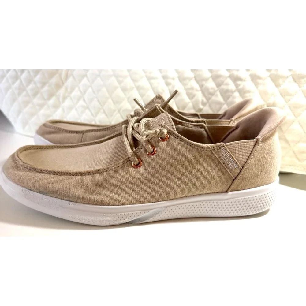 Skechers BOBS Skip cute cozy  Fit Slip On Loafers Womens sz 9   114814